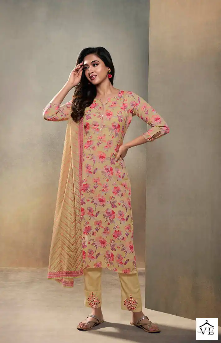 Vardan Ethnic Refresh Linen Wholesale Readymade Salwar Suit Catalog — Wholesale Salwar Suits, MPA wholesale from Surat - Gallery Image 3