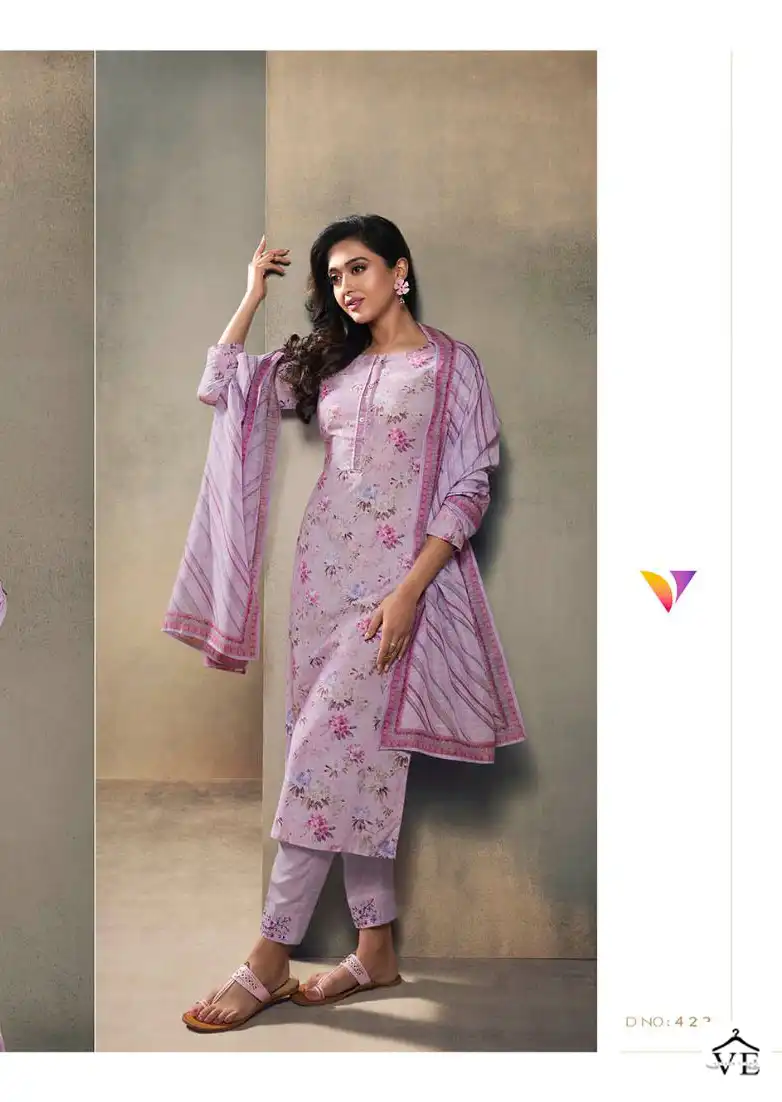 Vardan Ethnic Refresh Linen Wholesale Readymade Salwar Suit Catalog — Wholesale Salwar Suits, MPA wholesale from Surat - Gallery Image 5