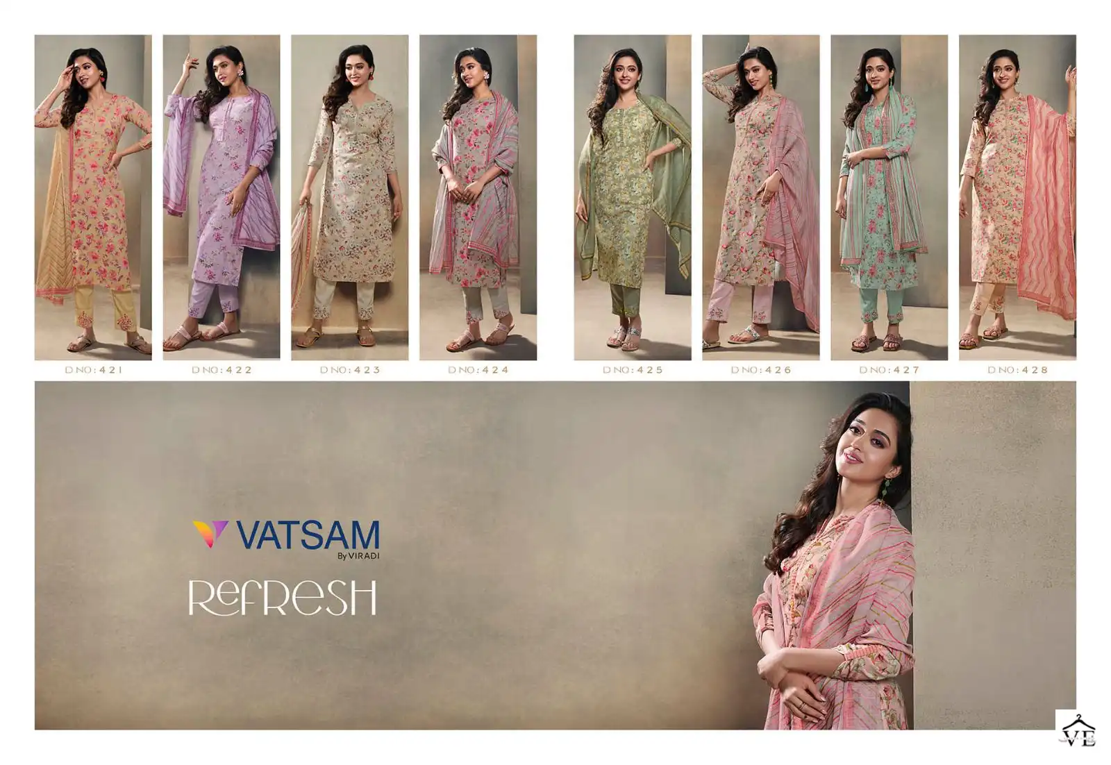 Vardan Ethnic Refresh Linen Wholesale Readymade Salwar Suit Catalog — Wholesale Salwar Suits, MPA wholesale from Surat — view 9