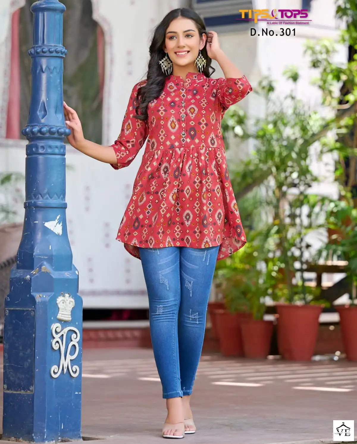 Tips & Tops Victoria Vol 3 Heavy Rayon Wholesale Kurtis Catalog — Wholesale Kurtis, MPA wholesale from Surat — view 1