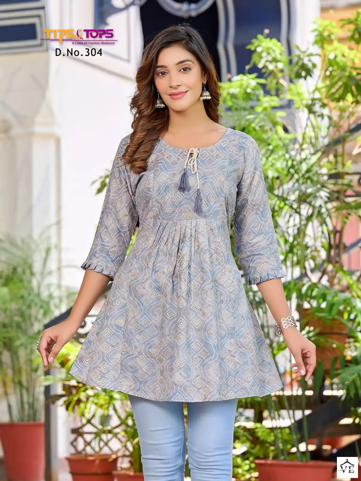 Tips & Tops Victoria Vol 3 Heavy Rayon Wholesale Kurtis Catalog — Wholesale Kurtis, MPA wholesale from Surat - Gallery Image 2