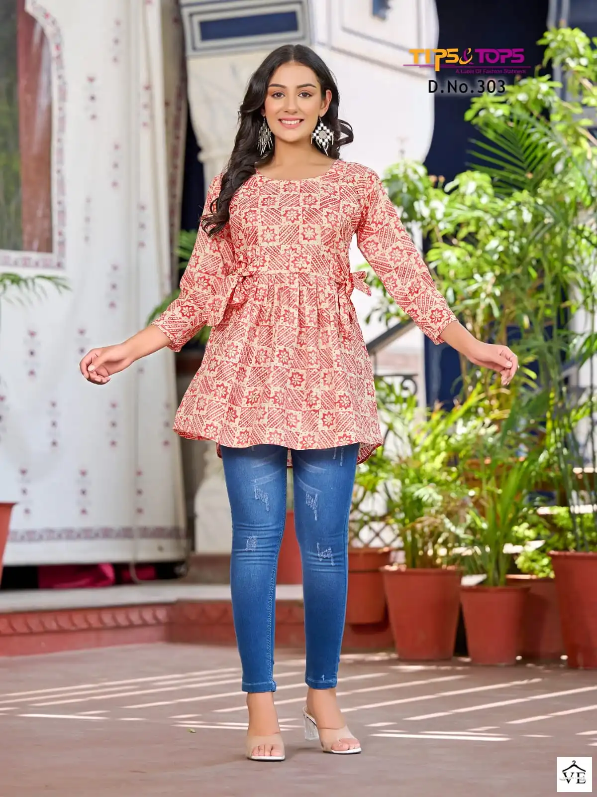 Tips & Tops Victoria Vol 3 Heavy Rayon Wholesale Kurtis Catalog — Wholesale Kurtis, MPA wholesale from Surat - Gallery Image 4