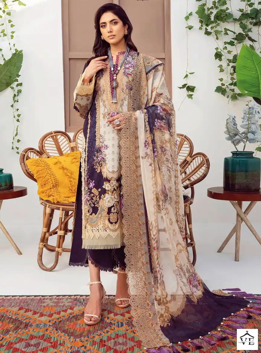 Shraddha Vintage Vol 10 Lawn Cotton Wholesale Pakistani Salwar Suit Catalog — Wholesale Salwar Suits, MPA wholesale from Surat — view 1