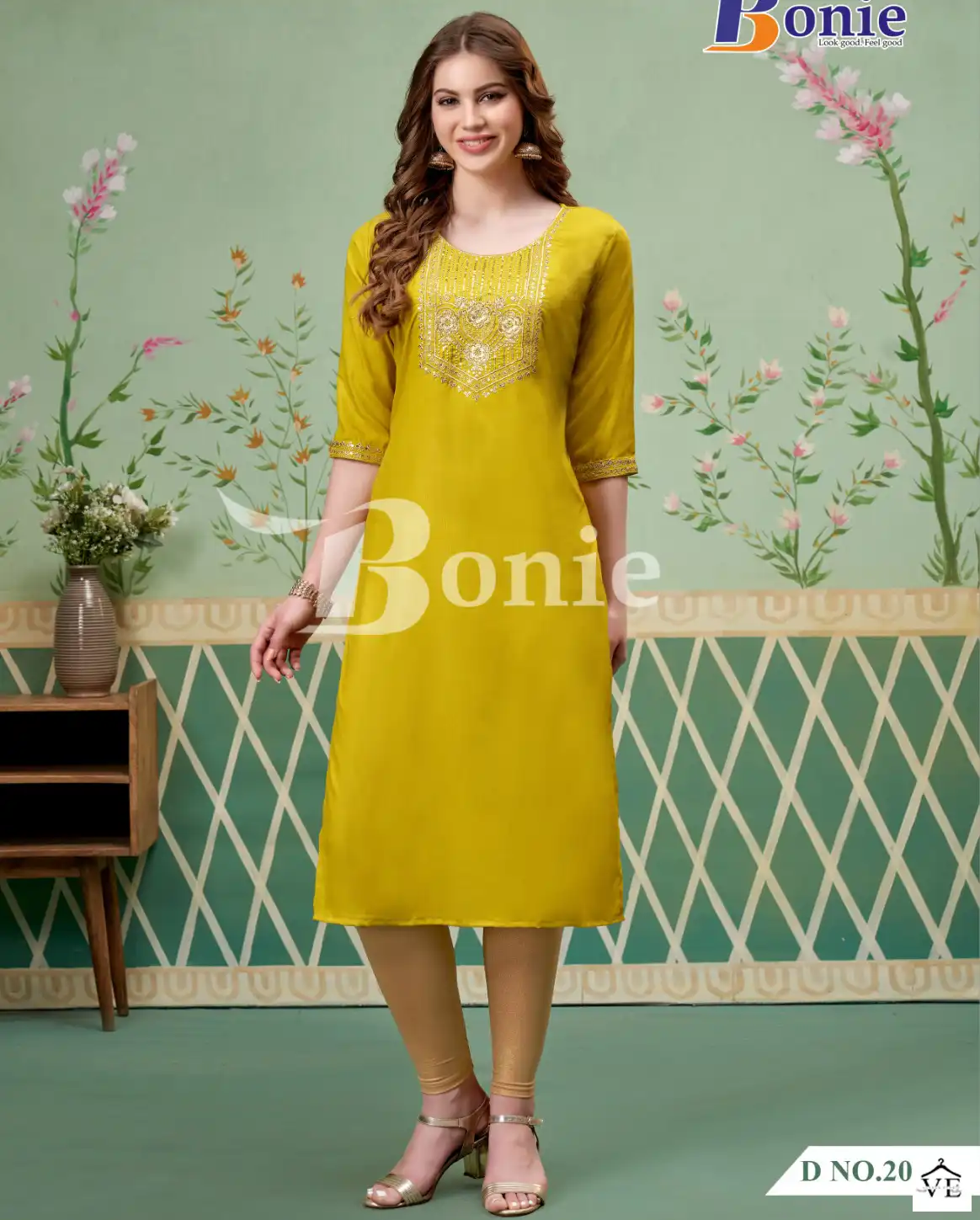 Bonie Victoria Silk Wholesale Kurtis Catalog — Wholesale Kurtis, bonie wholesale from Surat — view 1