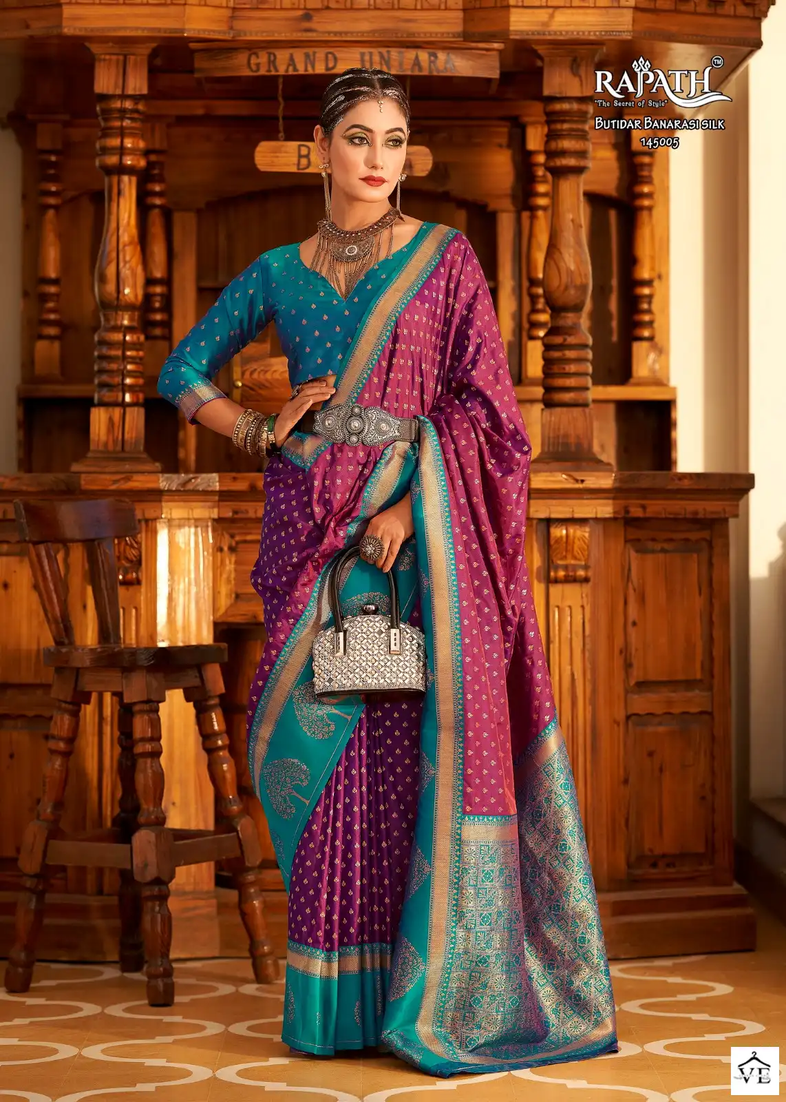Rajpath Vrishabha Silk Soft Banarasi Paithani Wholesale Sarees Catalog — Wholesale Sarees, MPA wholesale from Surat - Gallery Image 2
