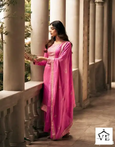 Aashirwad Zeeya Myntra Silk Wholesale Designer Salwar Suit Catalog — Wholesale Salwar Suits, Aashirwad Creation wholesale from Surat - Gallery Image 4