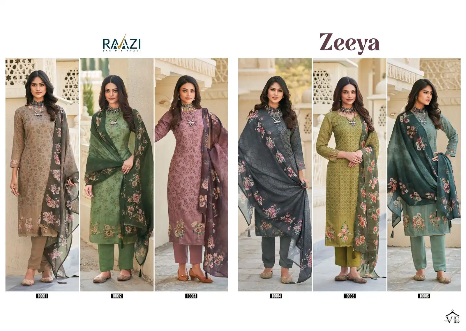 Rama Fashions Zeeya Soft Cambric Cotton Wholesale Designer Salwar Suit Catalog — Wholesale Salwar Suits, MPA wholesale from Surat — view 7