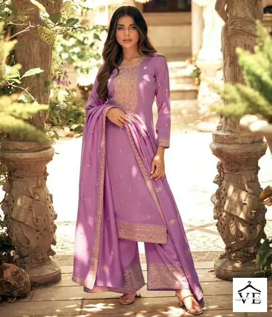 Aashirwad Zeeya Silk Wholesale Designer Salwar Suit Catalog — Wholesale Salwar Suits, Aashirwad Creation wholesale from Surat — view 1