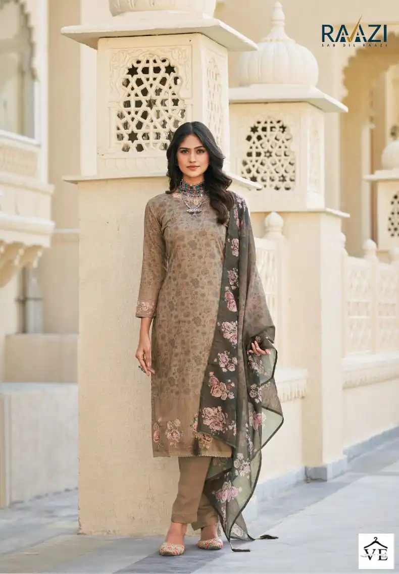 Rama Fashions Zeeya Soft Cambric Cotton Wholesale Designer Salwar Suit Catalog — Wholesale Salwar Suits, MPA wholesale from Surat - Gallery Image 4