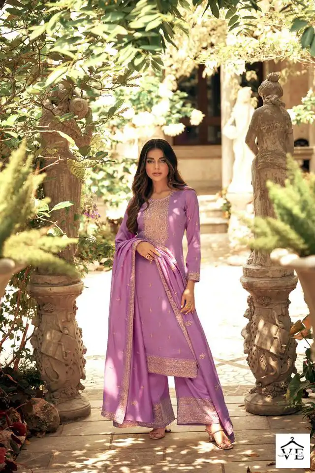 Aashirwad Zeeya Myntra Silk Wholesale Designer Salwar Suit Catalog — Wholesale Salwar Suits, Aashirwad Creation wholesale from Surat - Gallery Image 7