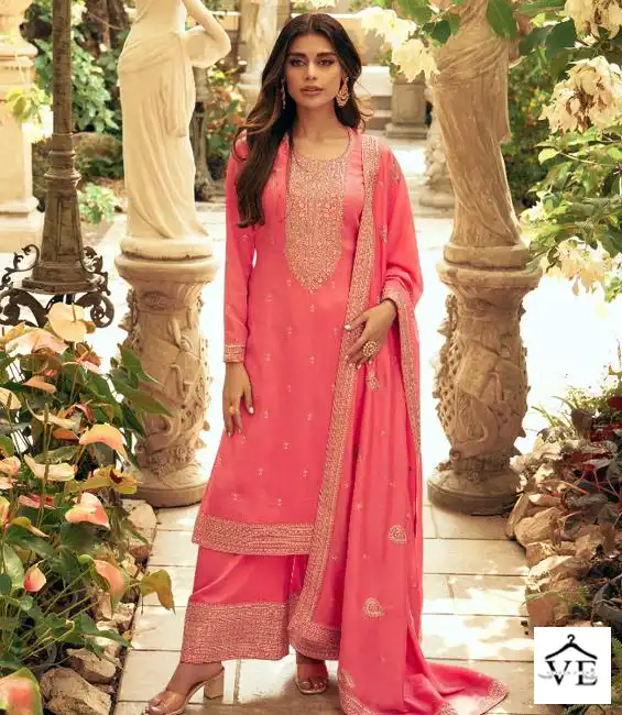 Aashirwad Zeeya Myntra Silk Wholesale Designer Salwar Suit Catalog — Wholesale Salwar Suits, Aashirwad Creation wholesale from Surat — view 1