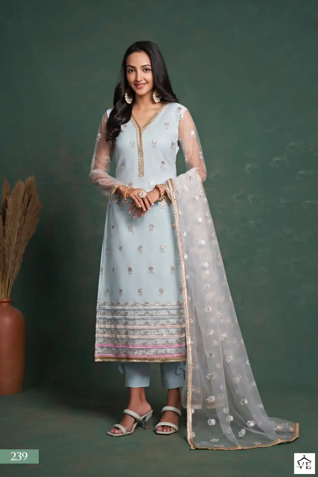 Narayani Fashion Zehra Vol 5 Butterfly Net Wholesale Designer Salwar Suit Catalog — Wholesale Salwar Suits, MPA wholesale from Surat - Gallery Image 3