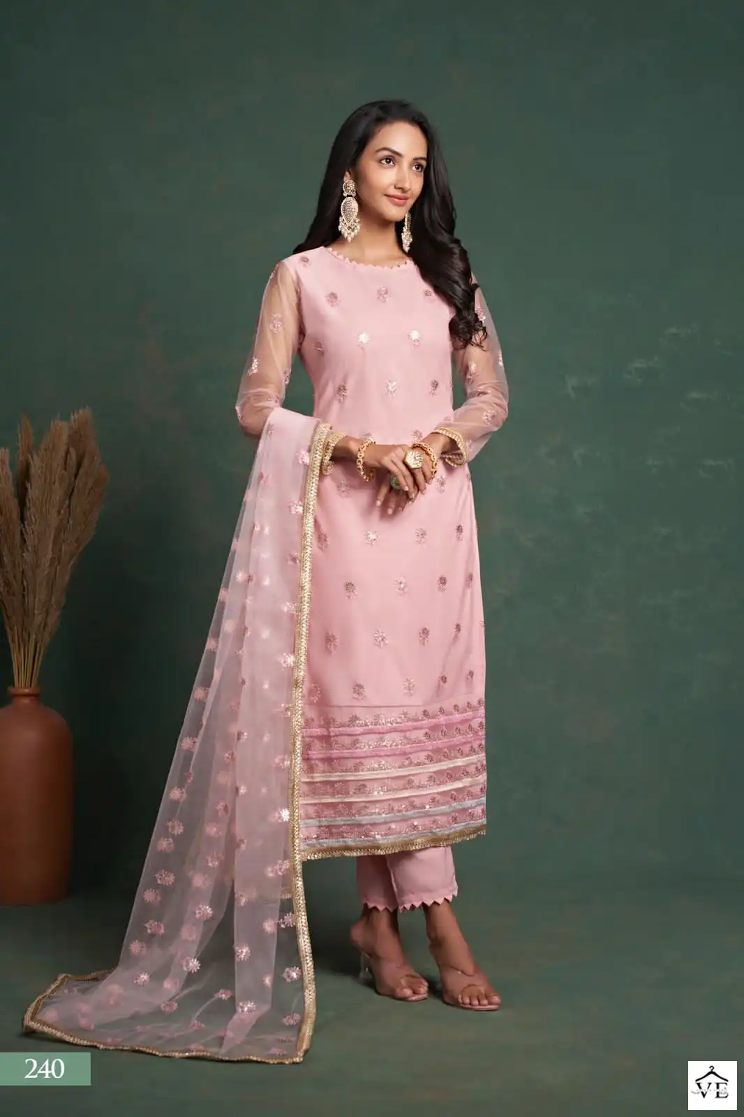 Narayani Fashion Zehra Vol 5 Butterfly Net Wholesale Designer Salwar Suit Catalog — Wholesale Salwar Suits, MPA wholesale from Surat - Gallery Image 4