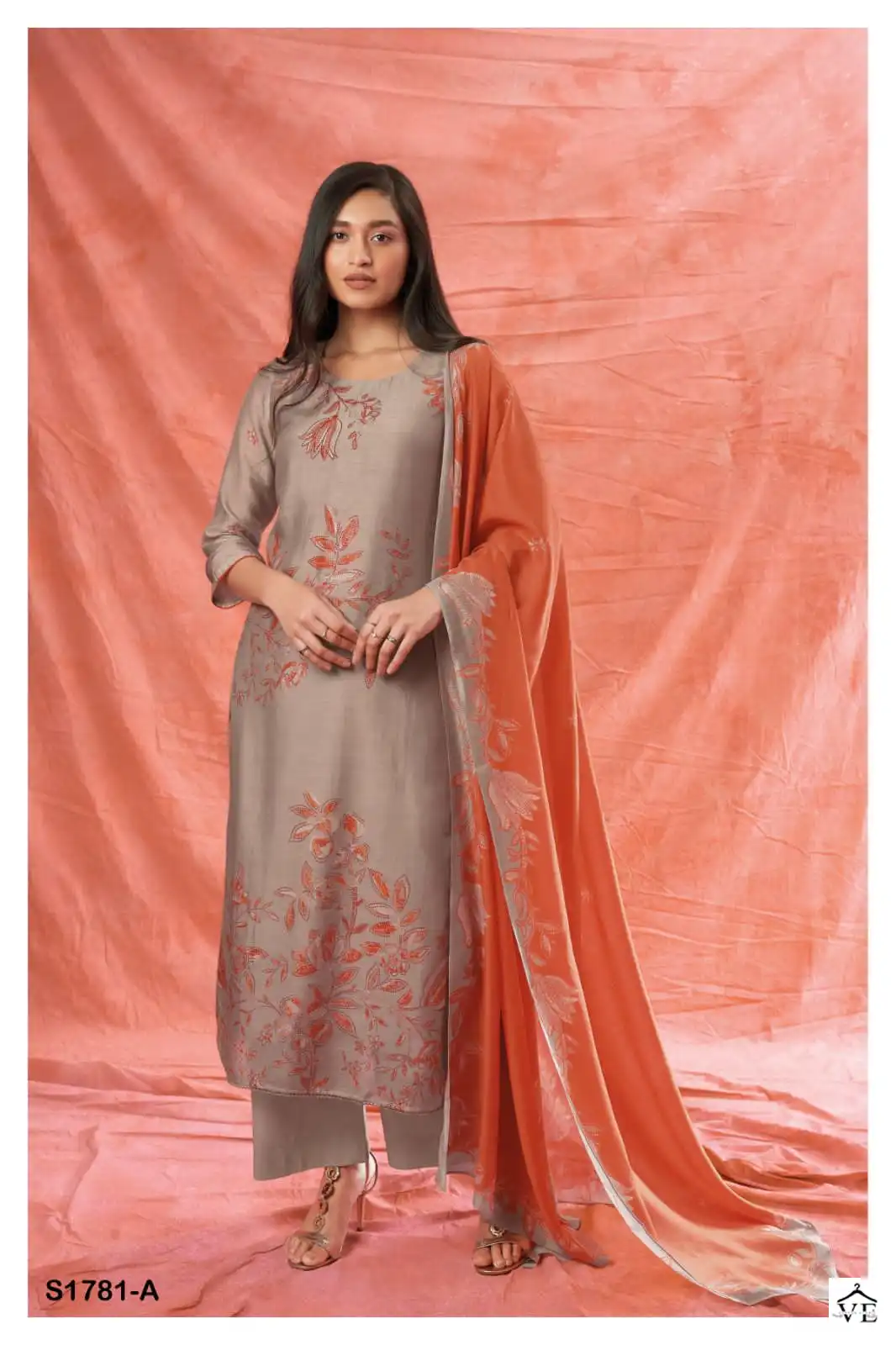 Ganga Zuriel 1781 Silk Wholesale Designer Salwar Suit Catalog — Wholesale Salwar Suits, Ganga wholesale from Surat - Gallery Image 2