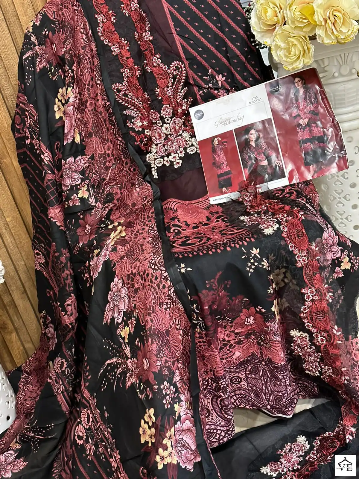 Mehboob Aayesha Vol 1 Pure Cotton Wholesale Pakistani Salwar Suit — Wholesale Salwar Suits, MPA wholesale from Surat - Gallery Image 5