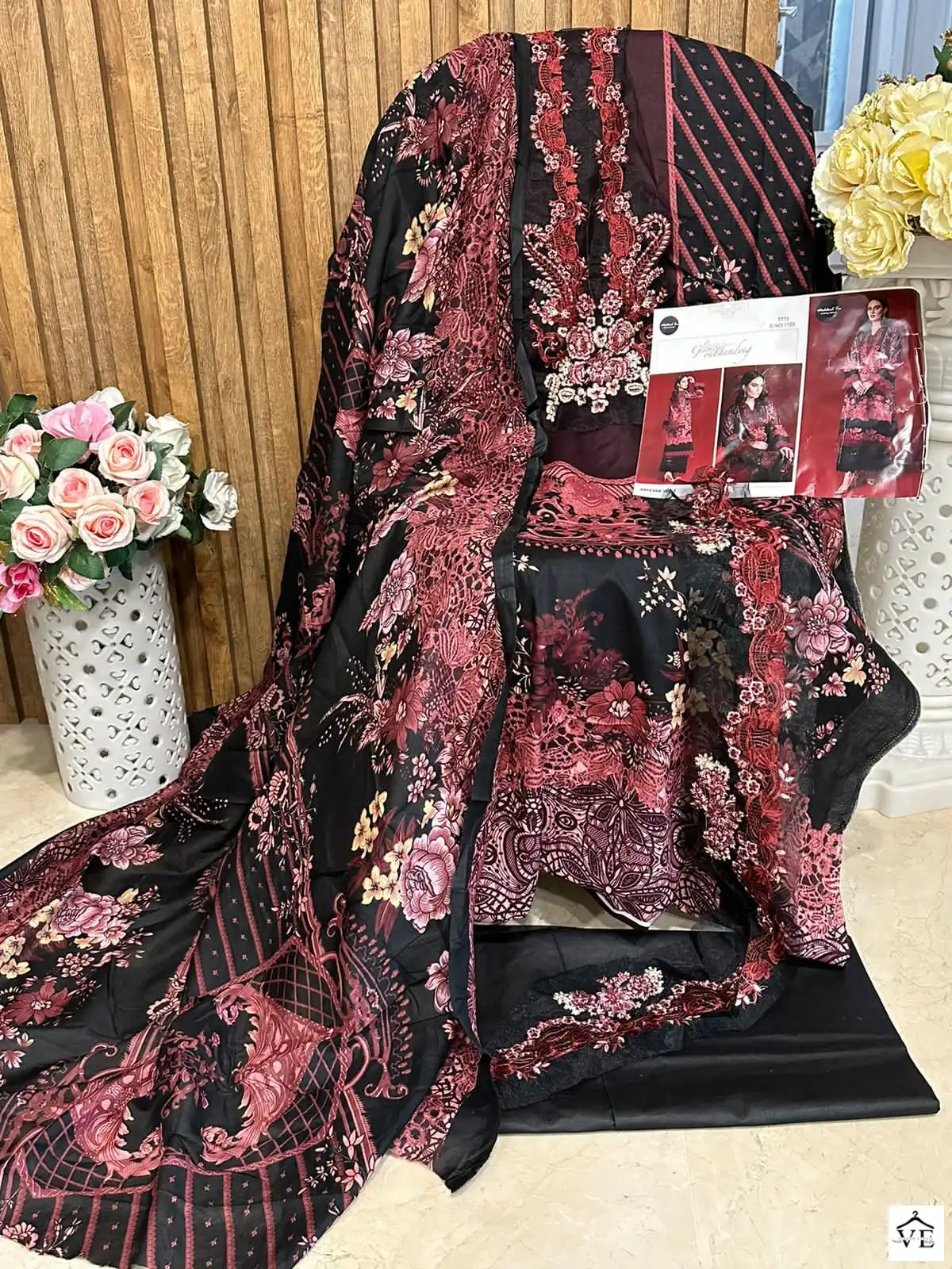 Mehboob Aayesha Vol 1 Pure Cotton Wholesale Pakistani Salwar Suit — Wholesale Salwar Suits, MPA wholesale from Surat - Gallery Image 7