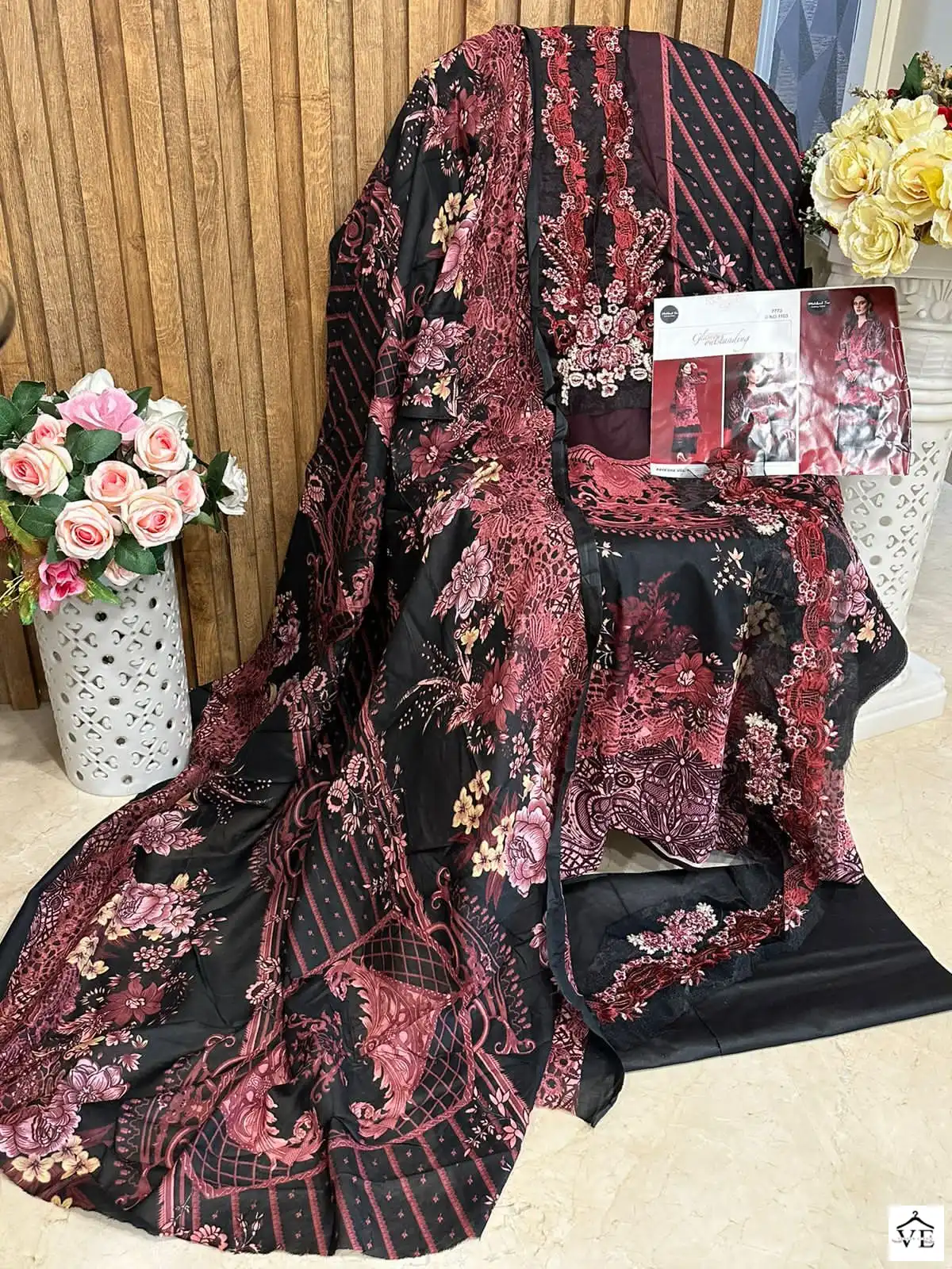 Mehboob Aayesha Vol 1 Pure Cotton Wholesale Pakistani Salwar Suit — Wholesale Salwar Suits, MPA wholesale from Surat - Gallery Image 8