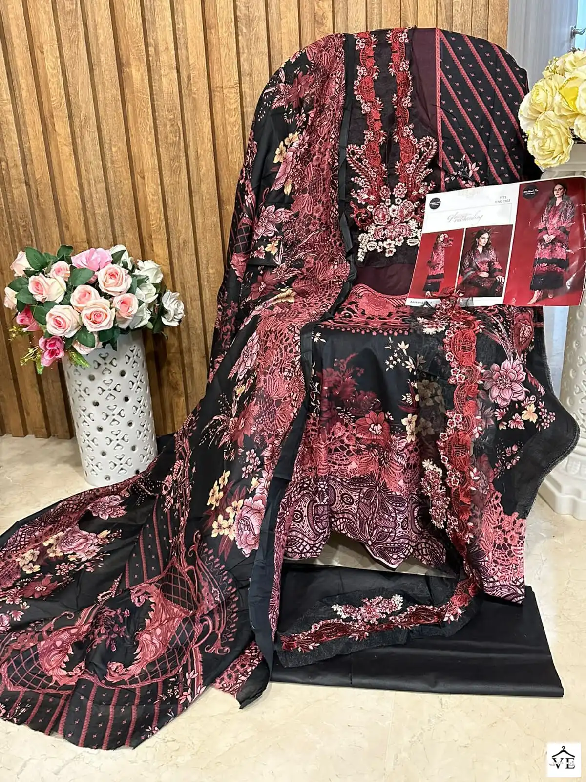 Mehboob Aayesha Vol 1 Pure Cotton Wholesale Pakistani Salwar Suit — Wholesale Salwar Suits, MPA wholesale from Surat — view 9