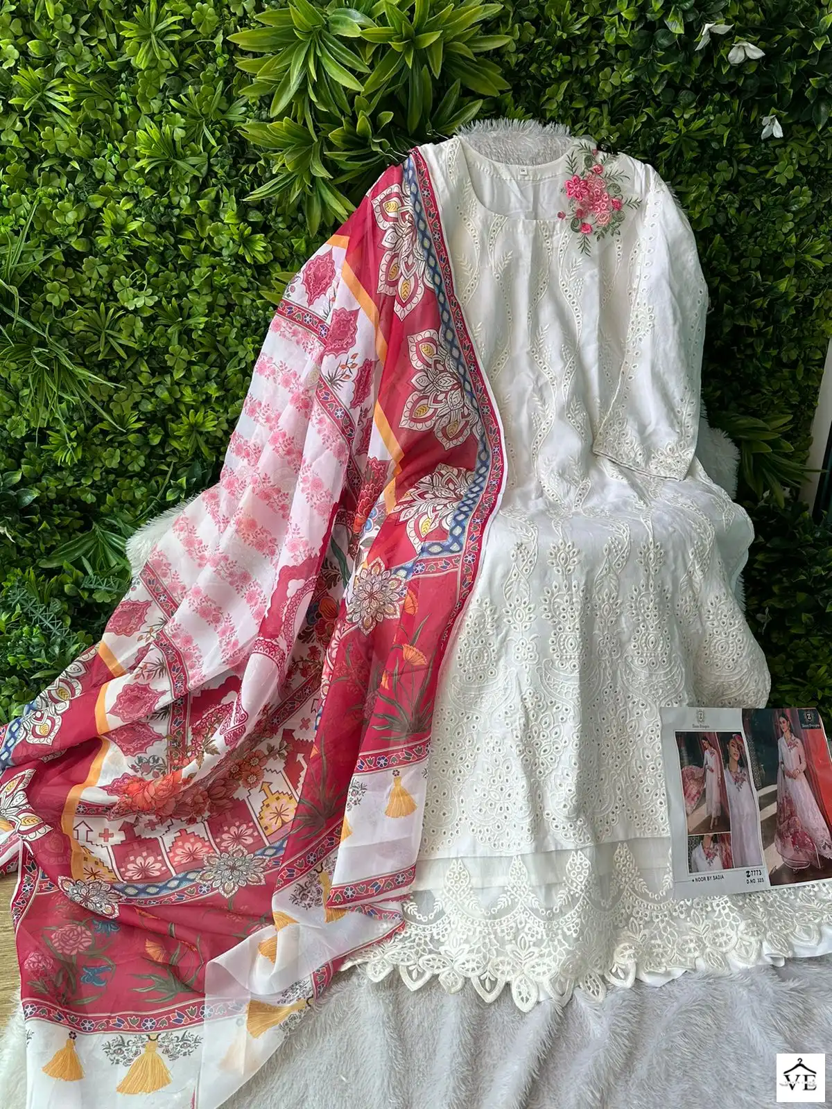 Ziaaz Code 323 Rayon Wholesale Pakistani Salwar Suit Catalog — Wholesale Salwar Suits, MPA wholesale from Surat - Gallery Image 2