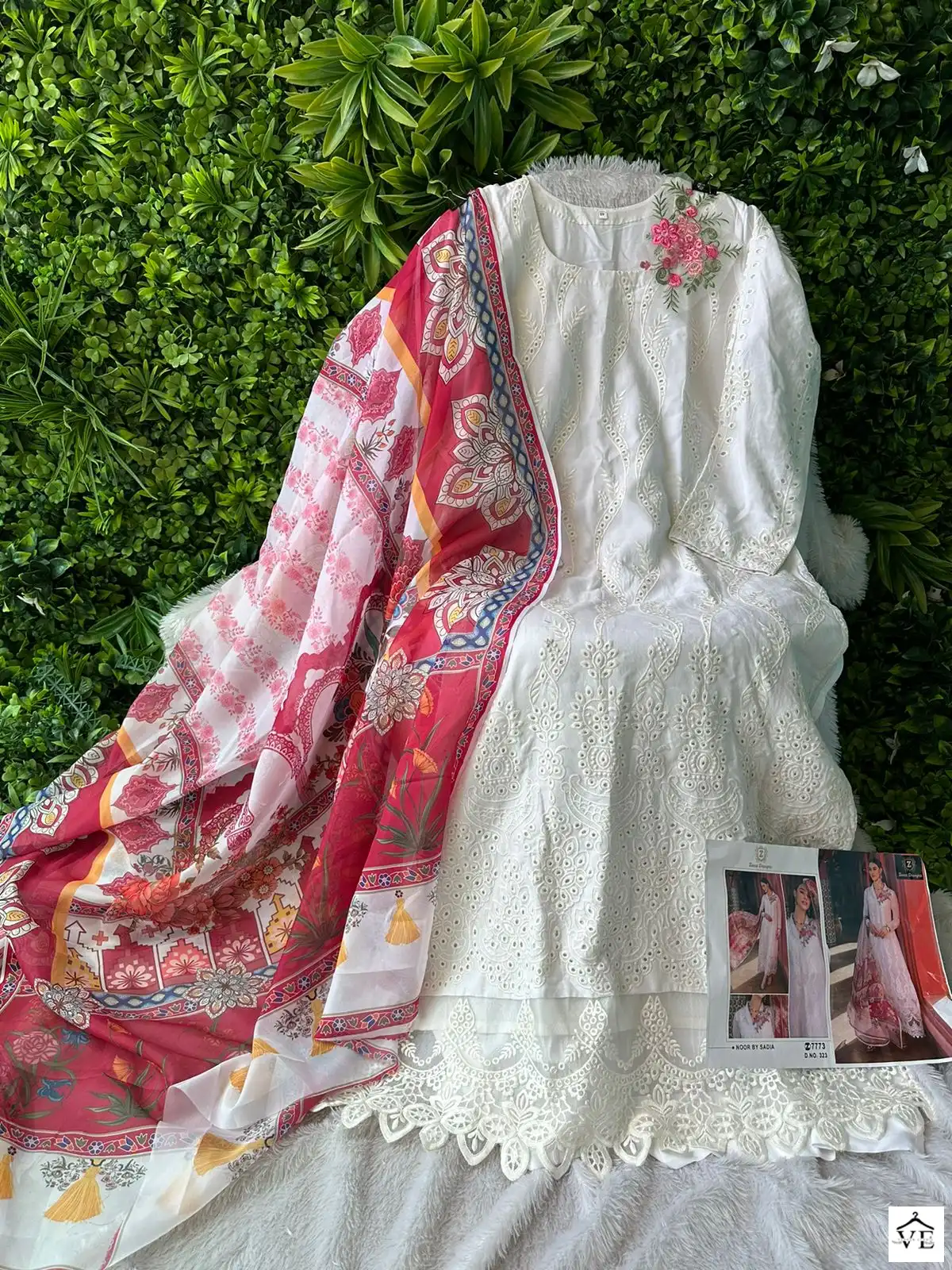 Ziaaz Code 323 Rayon Wholesale Pakistani Salwar Suit Catalog — Wholesale Salwar Suits, MPA wholesale from Surat - Gallery Image 3