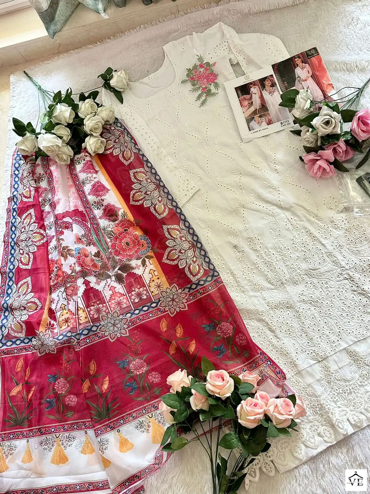 Ziaaz Code 323 Rayon Wholesale Pakistani Salwar Suit Catalog — Wholesale Salwar Suits, MPA wholesale from Surat — view 5