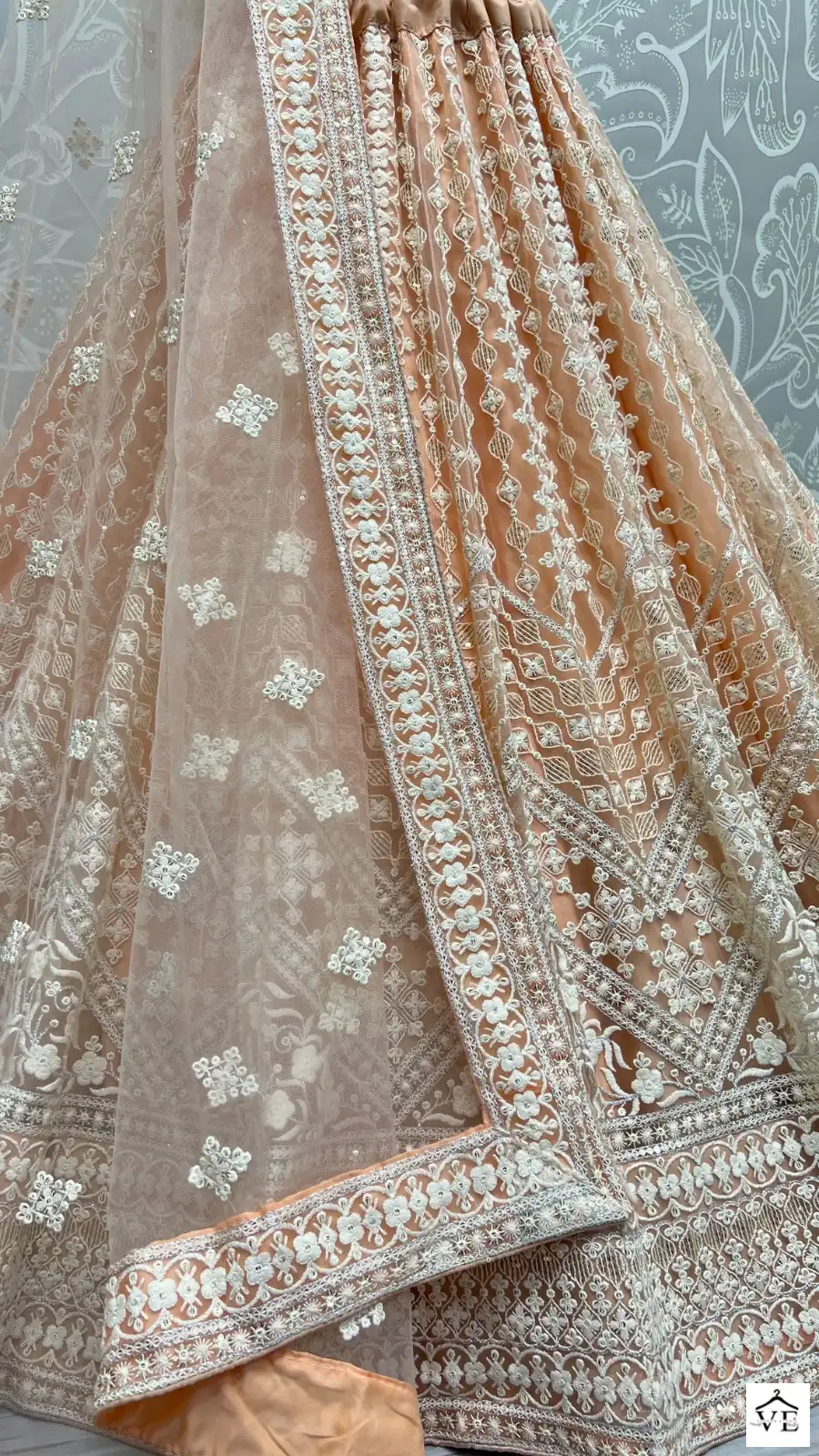 Anjani Art 2489A To 2489D Net Wholesale Lehenga Catalog — Wholesale Lehenga, MPA wholesale from Surat - Gallery Image 16