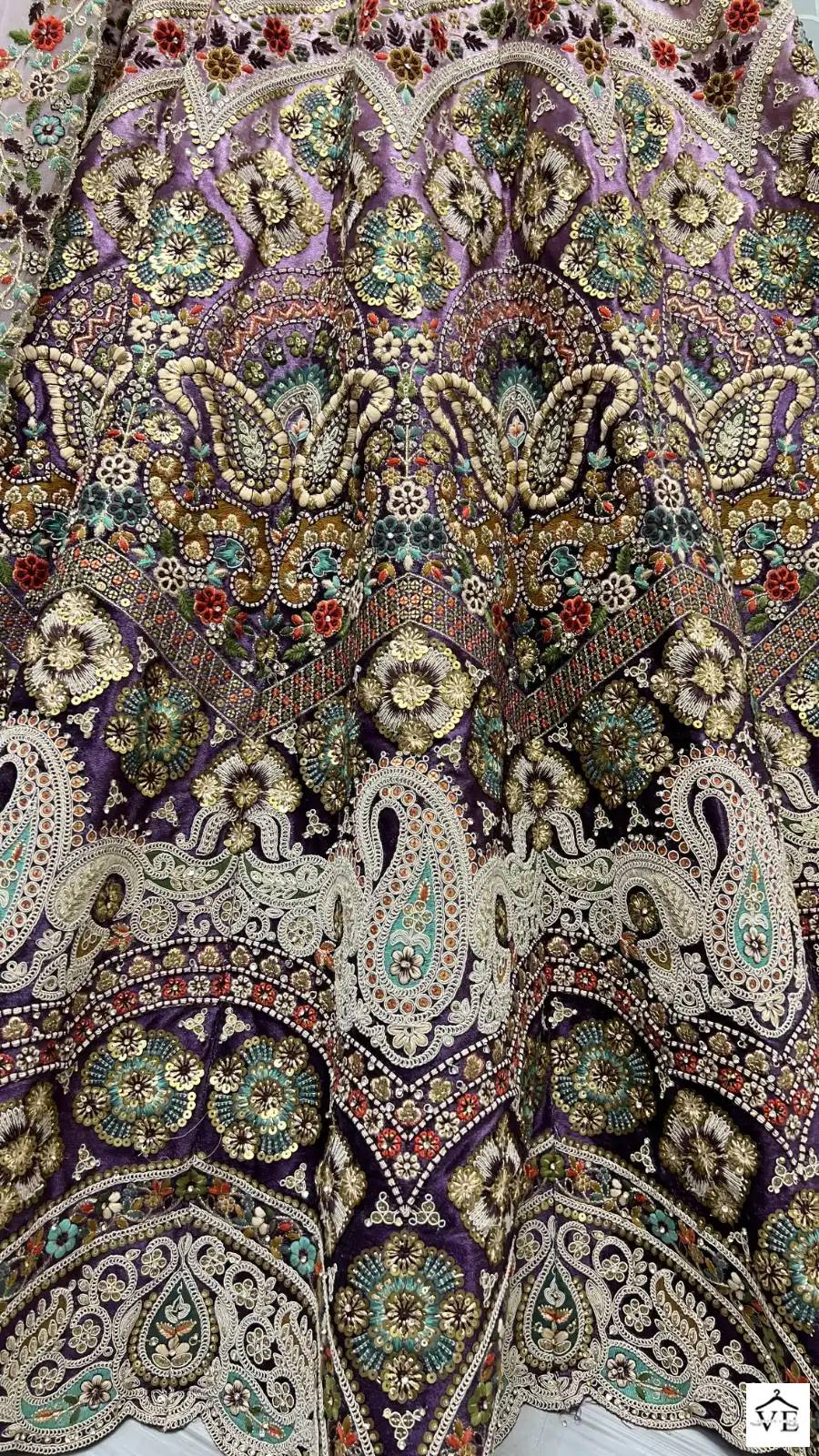Anjani Art 2493A To 2493D Velvet Wholesale Lehenga Catalog — Wholesale Lehenga, MPA wholesale from Surat - Gallery Image 2