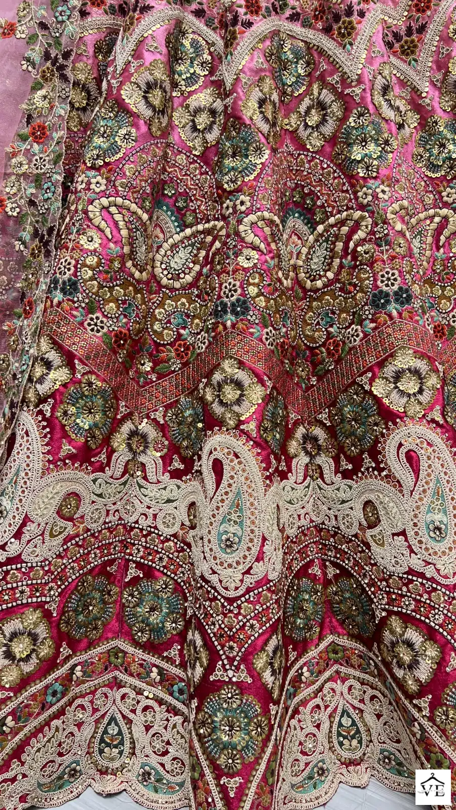 Anjani Art 2493A To 2493D Velvet Wholesale Lehenga Catalog — Wholesale Lehenga, MPA wholesale from Surat - Gallery Image 13