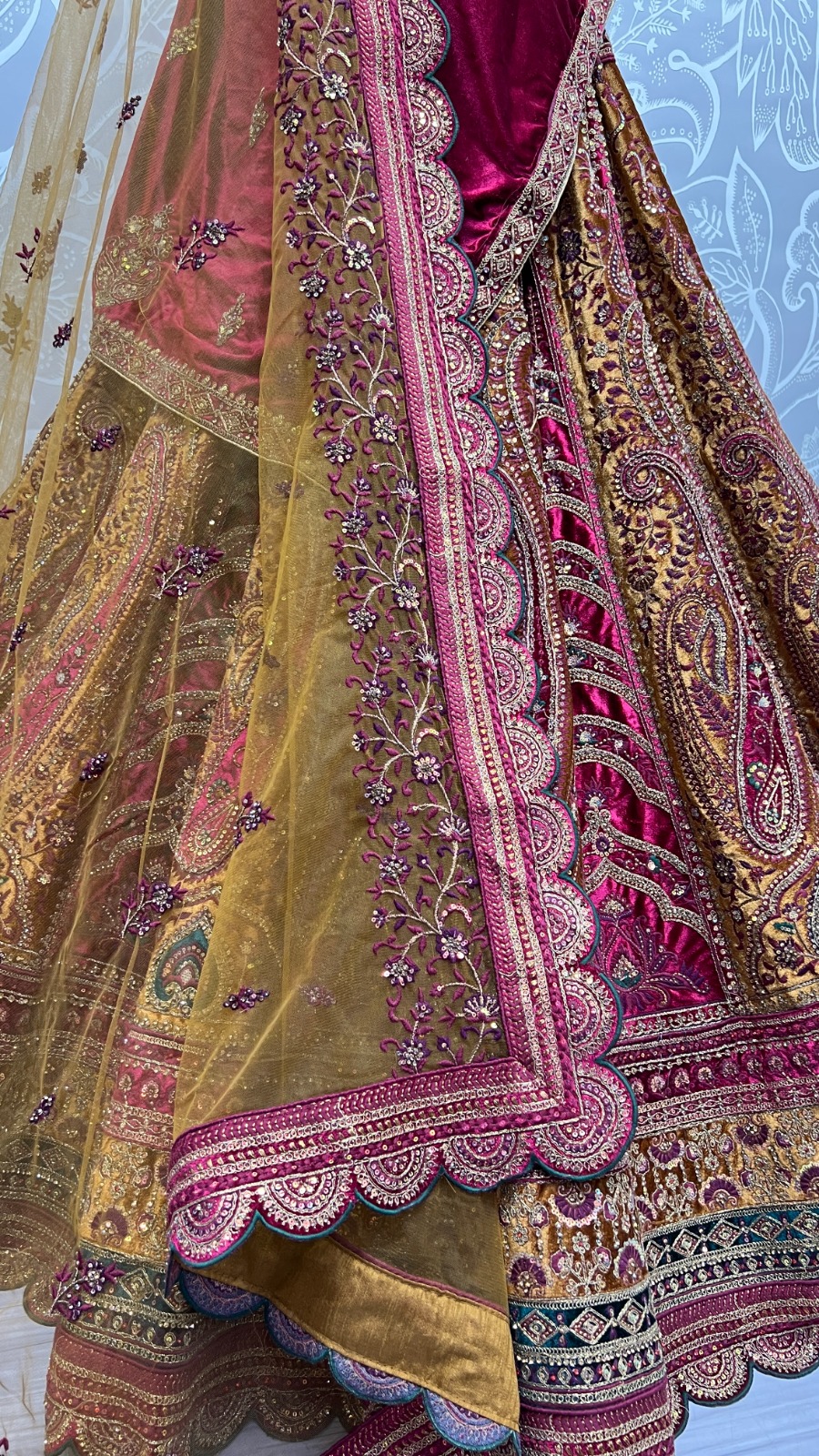 Anjani Art 2494 Velvet Wholesale Lehenga Catalog — Wholesale Lehenga, MPA wholesale from Surat - Gallery Image 2