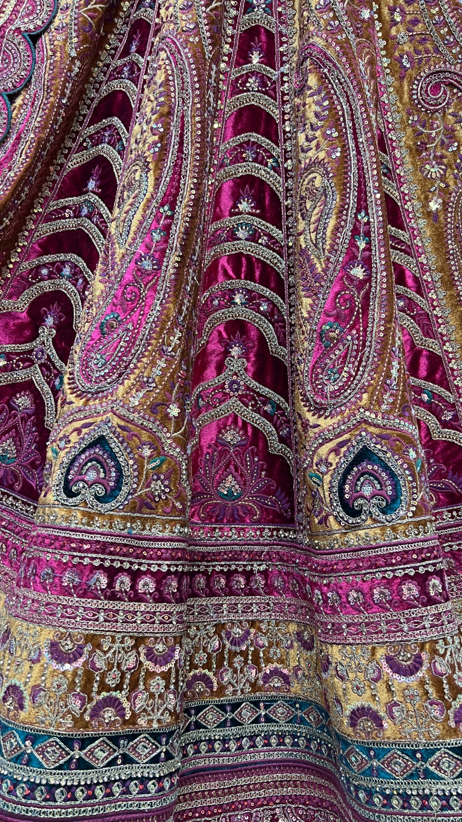 Anjani Art 2494 Velvet Wholesale Lehenga Catalog — Wholesale Lehenga, MPA wholesale from Surat — view 5
