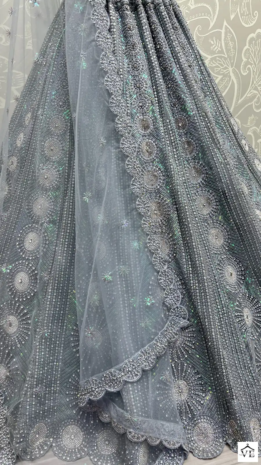 Anjani Art 2498 Net Wholesale Bridal Lehenga Catalog — Wholesale Lehenga, MPA wholesale from Surat - Gallery Image 6
