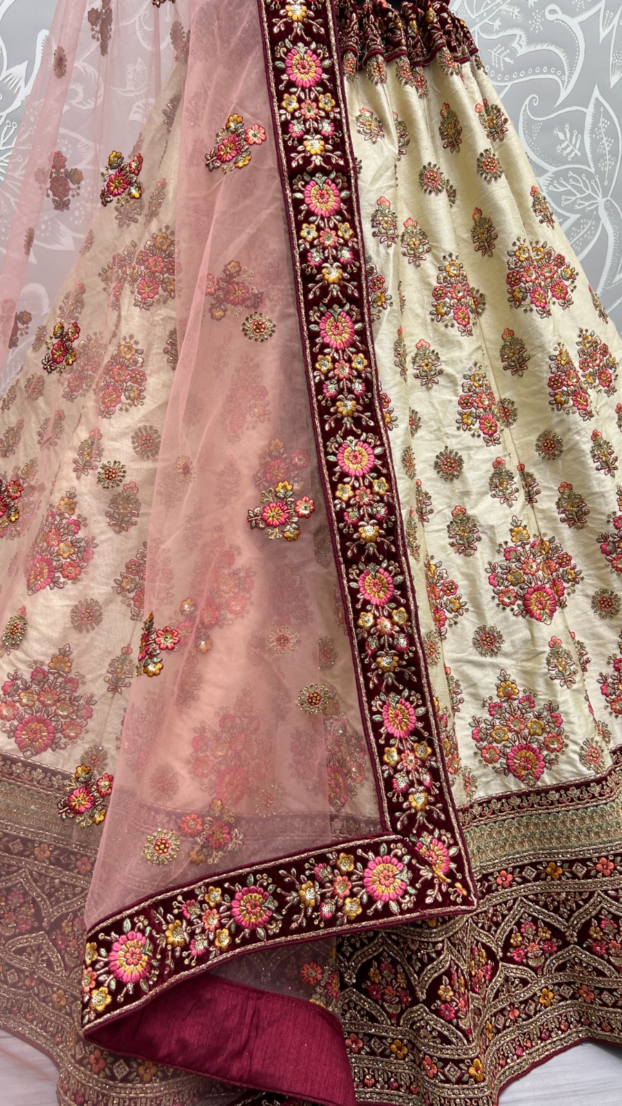 Anjani Art 2501A & 2501B Silk Wholesale Lehenga Catalog — Wholesale Lehenga, MPA wholesale from Surat - Gallery Image 4
