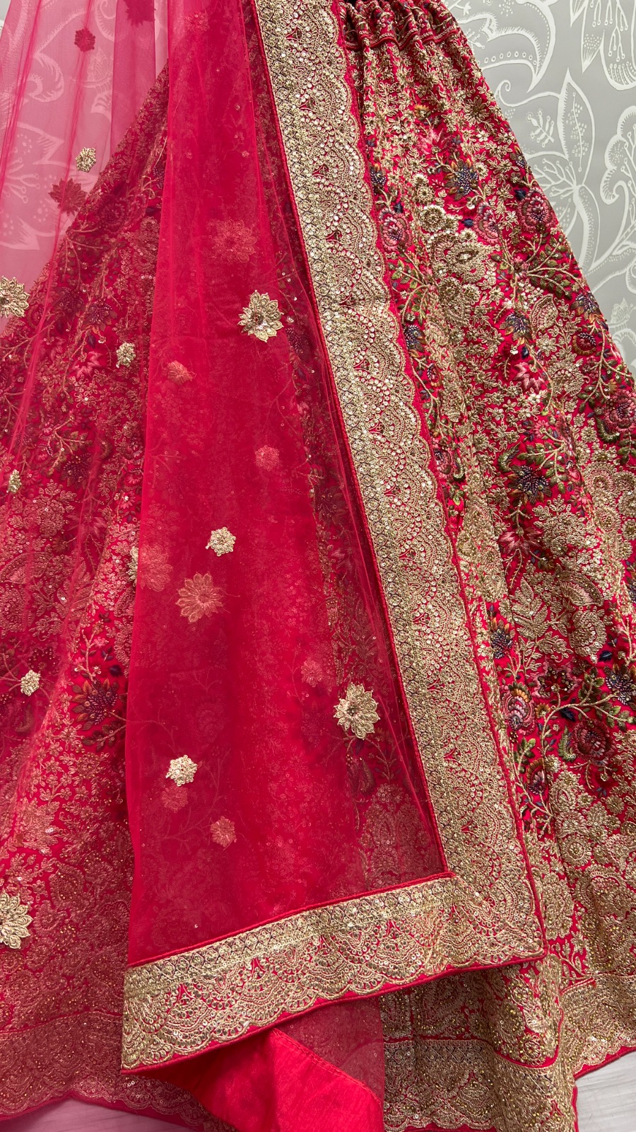 Anjani Art 2502A & 2502B Silk Wholesale Lehenga Catalog — Wholesale Lehenga, MPA wholesale from Surat - Gallery Image 6