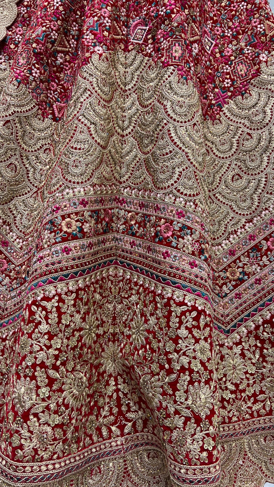 Anjani Art 2505A to 2505C Velvet Wholesale Lehenga Catalog — Wholesale Lehenga, MPA wholesale from Surat - Gallery Image 5