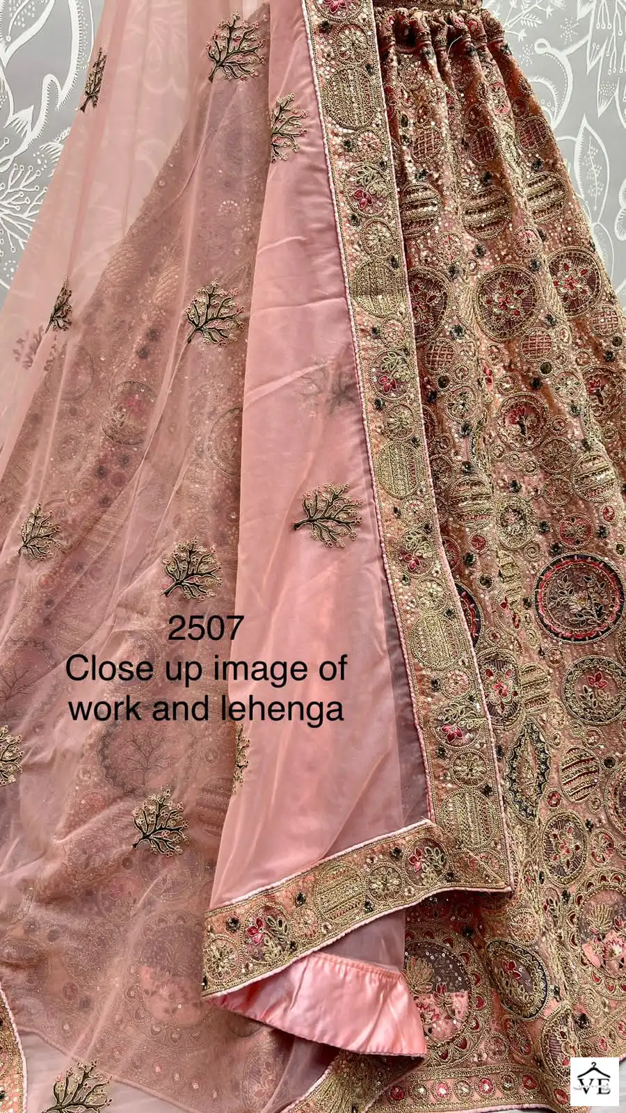 Anjani Art 2507 Heavy Net Wholesale Lehenga Catalog — Wholesale Lehenga, MPA wholesale from Surat - Gallery Image 2