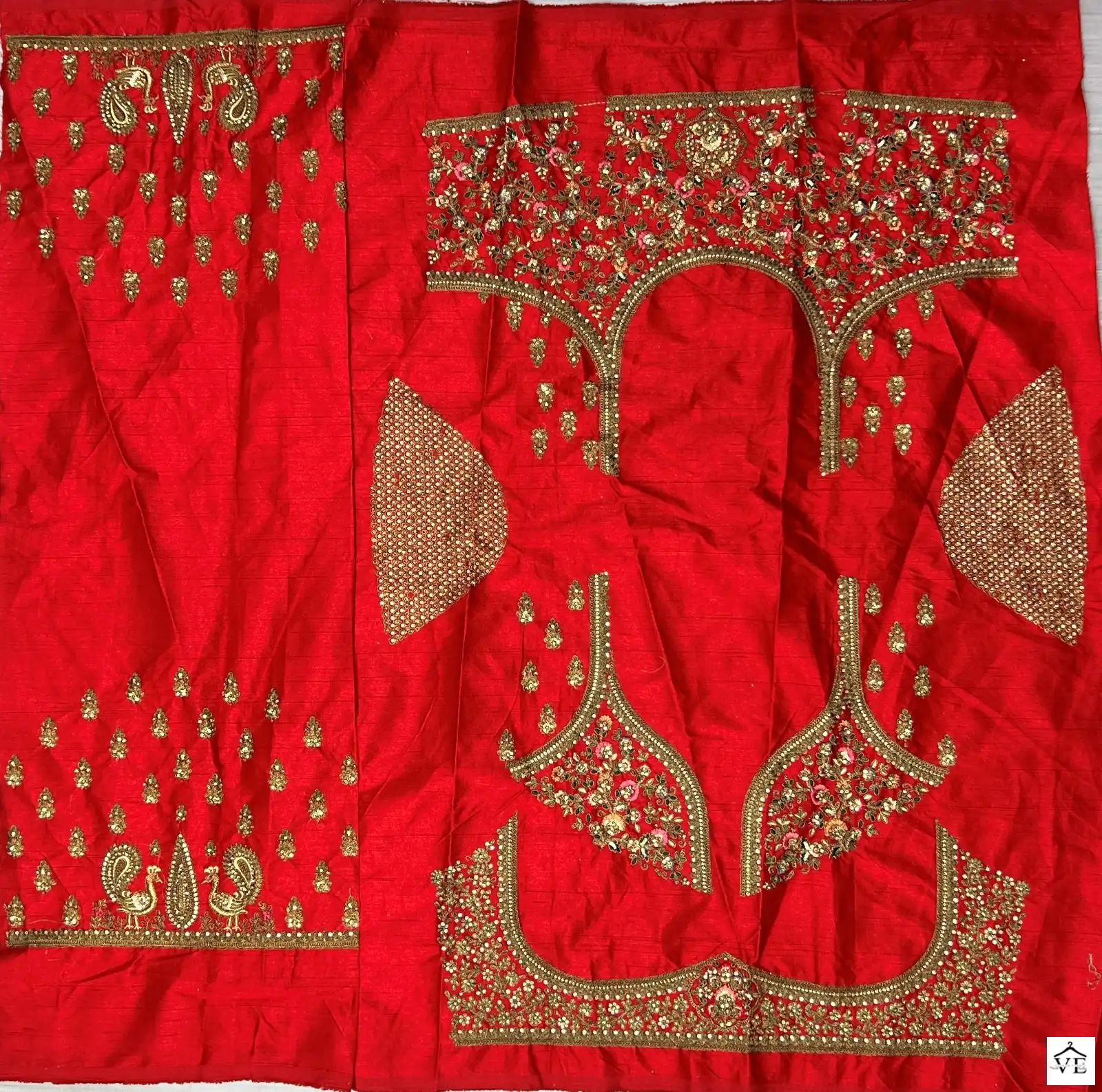 Anjani Art 2508 Silk Wholesale Bridal Lehenga Catalog — Wholesale Lehenga, MPA wholesale from Surat - Gallery Image 6