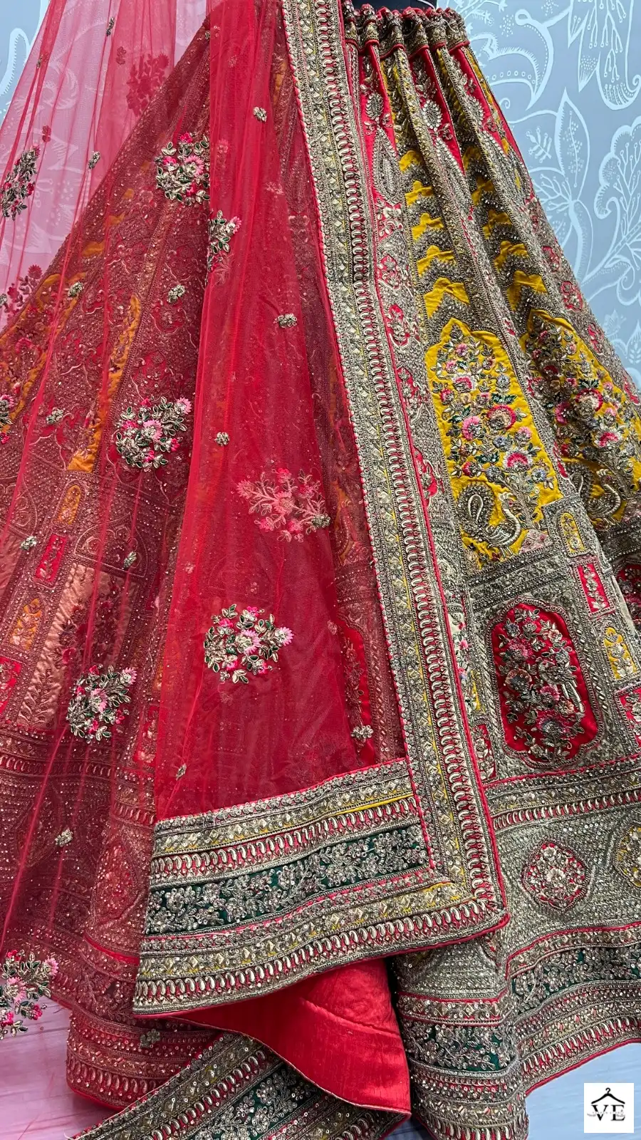 Anjani Art 2508 Silk Wholesale Bridal Lehenga Catalog — Wholesale Lehenga, MPA wholesale from Surat - Gallery Image 4