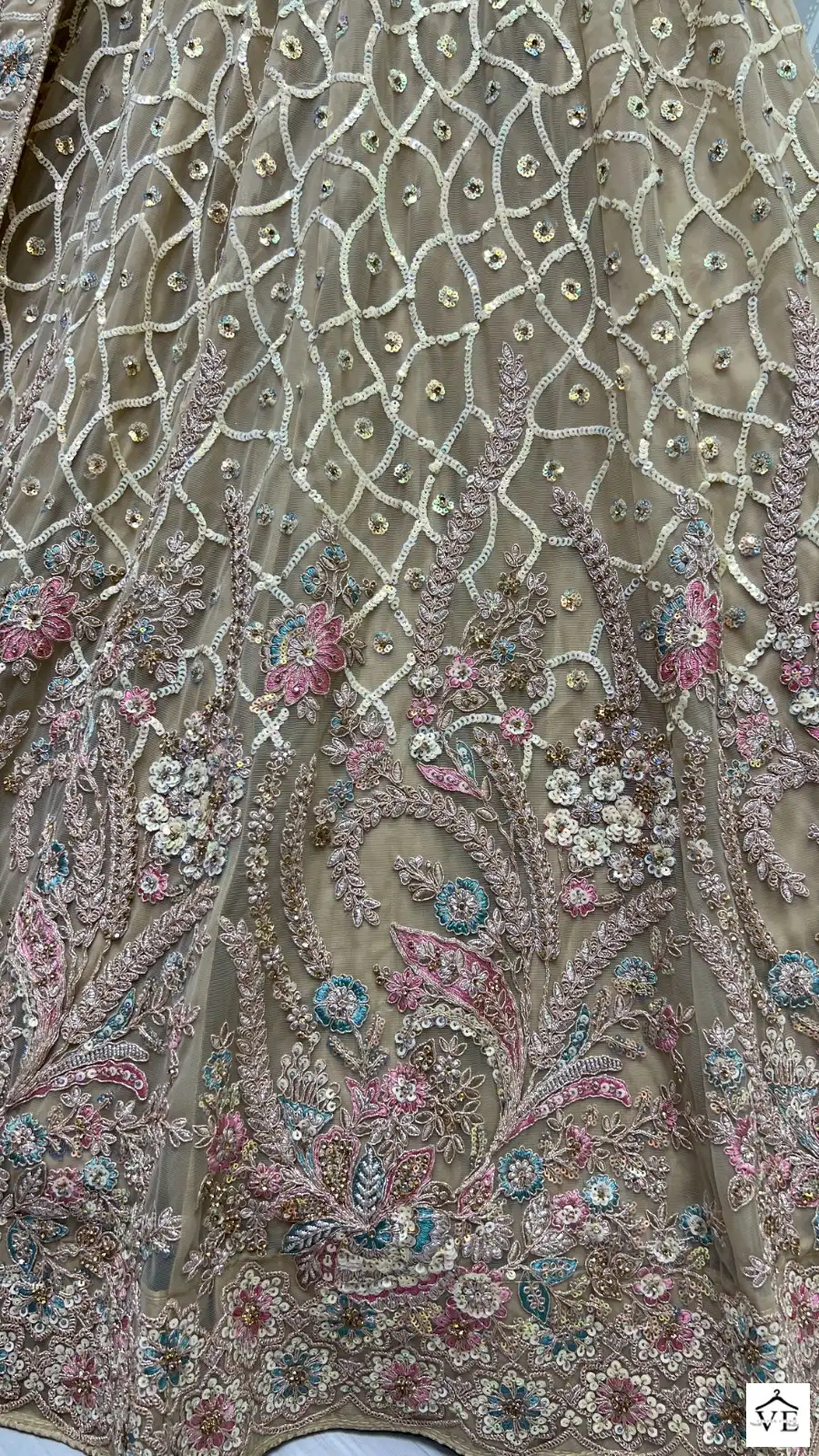 Anjani Art 2509 Heavy Net Wholesale Bridal Lehenga Catalog — Wholesale Lehenga, MPA wholesale from Surat - Gallery Image 10