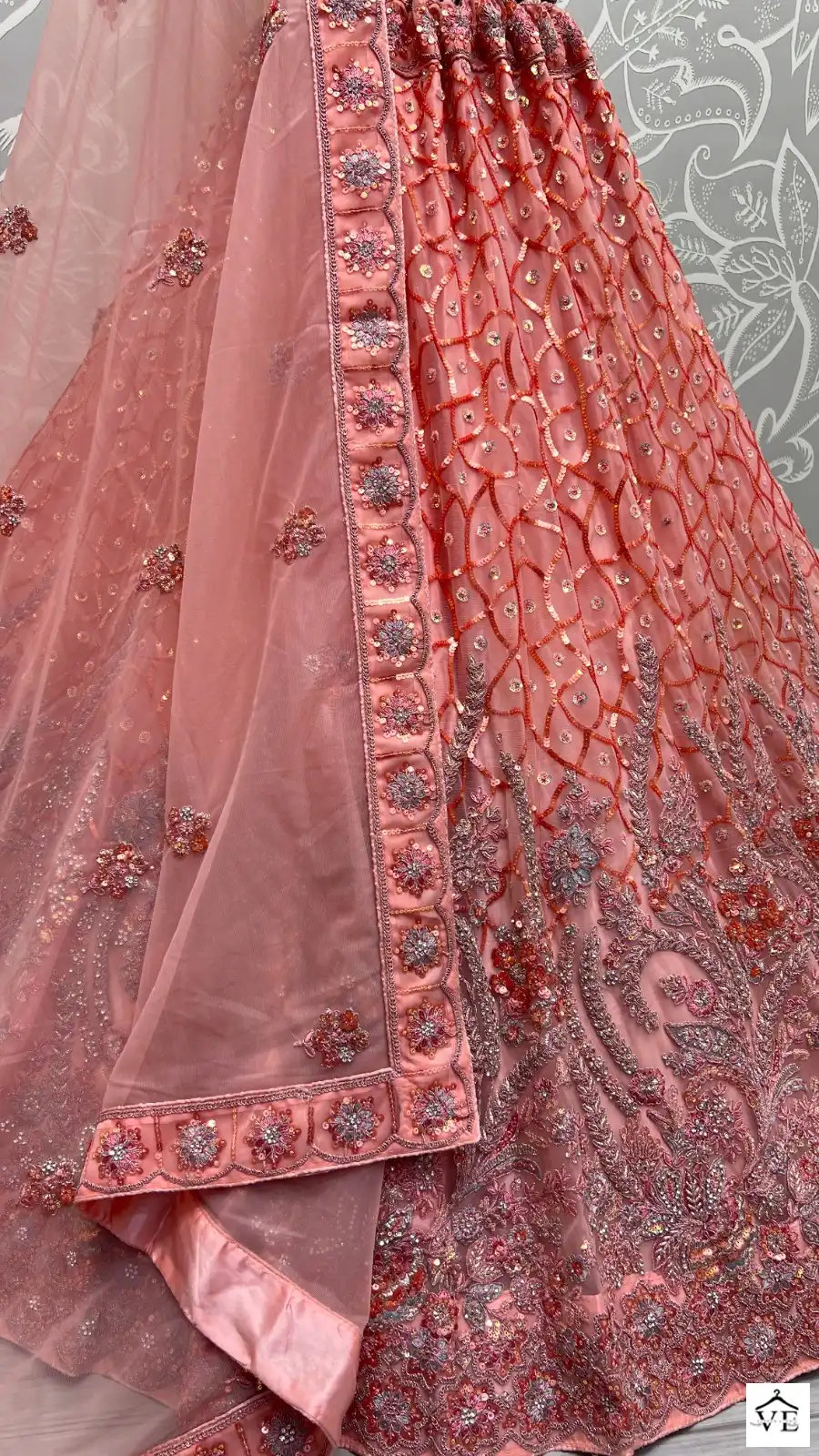 Anjani Art 2509 Heavy Net Wholesale Bridal Lehenga Catalog — Wholesale Lehenga, MPA wholesale from Surat - Gallery Image 14