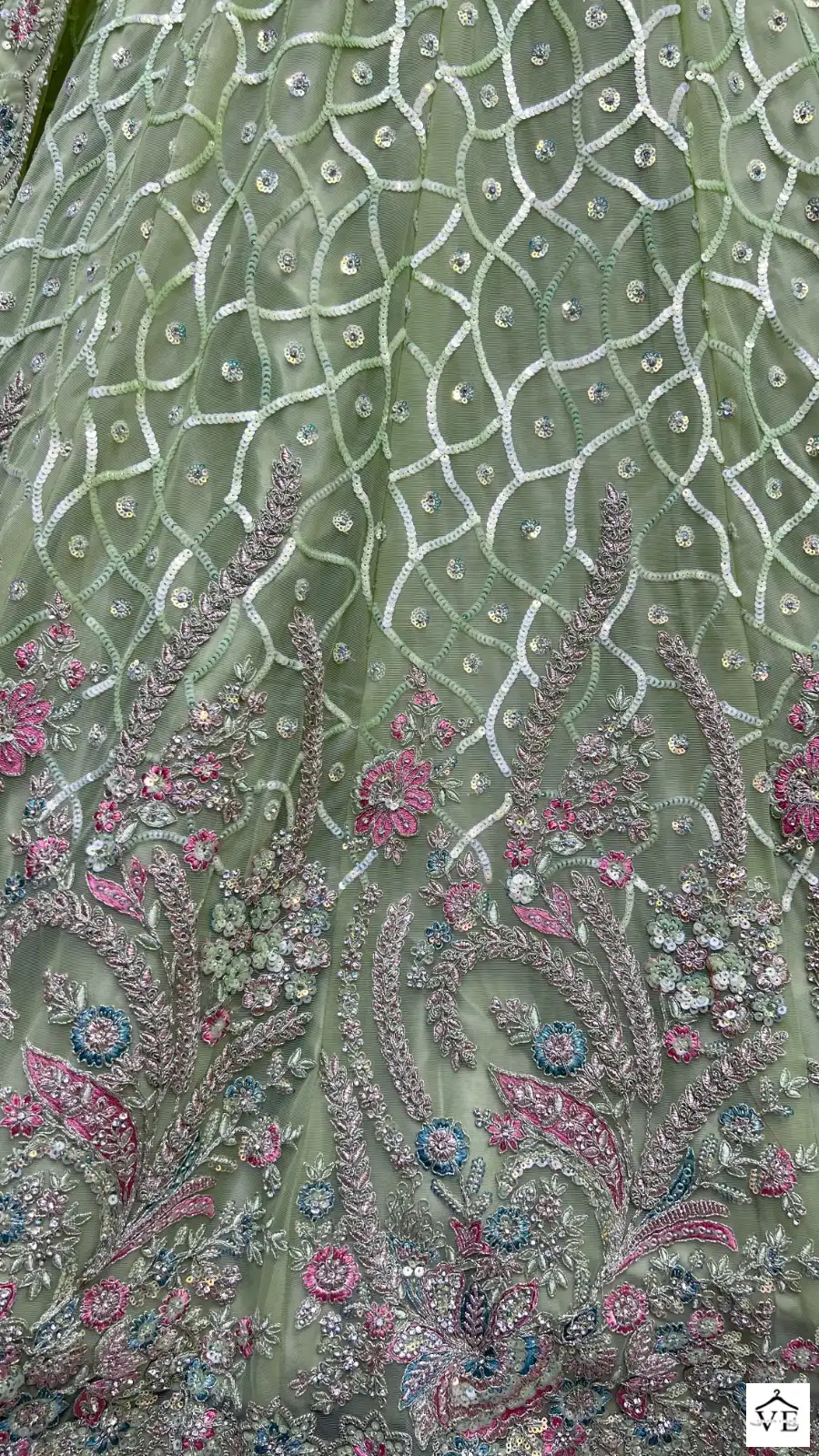 Anjani Art 2509 Heavy Net Wholesale Bridal Lehenga Catalog — Wholesale Lehenga, MPA wholesale from Surat - Gallery Image 2