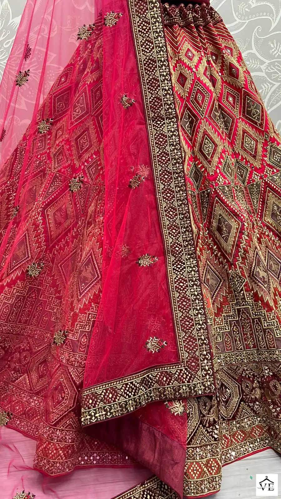 Anjani Art 2512 Silk Wholesale Bridal Lehenga Catalog — Wholesale Lehenga, MPA wholesale from Surat - Gallery Image 6
