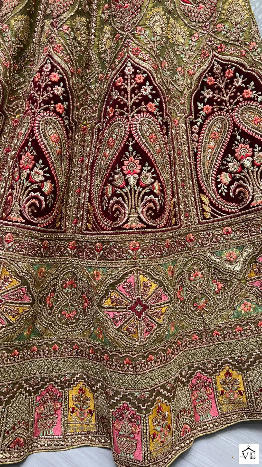 Anjani Art 2514 Bridal Net Wholesale Bridal Lehenga Catalog — Wholesale Lehenga, MPA wholesale from Surat - Gallery Image 14