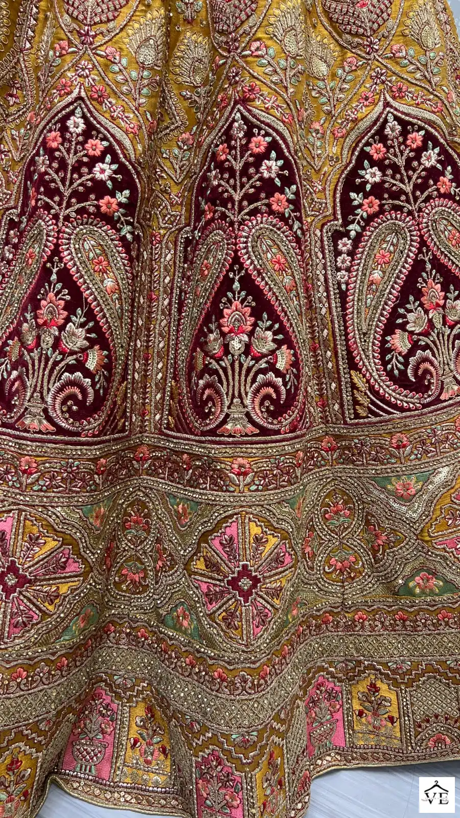 Anjani Art 2514 Bridal Net Wholesale Bridal Lehenga Catalog — Wholesale Lehenga, MPA wholesale from Surat - Gallery Image 5