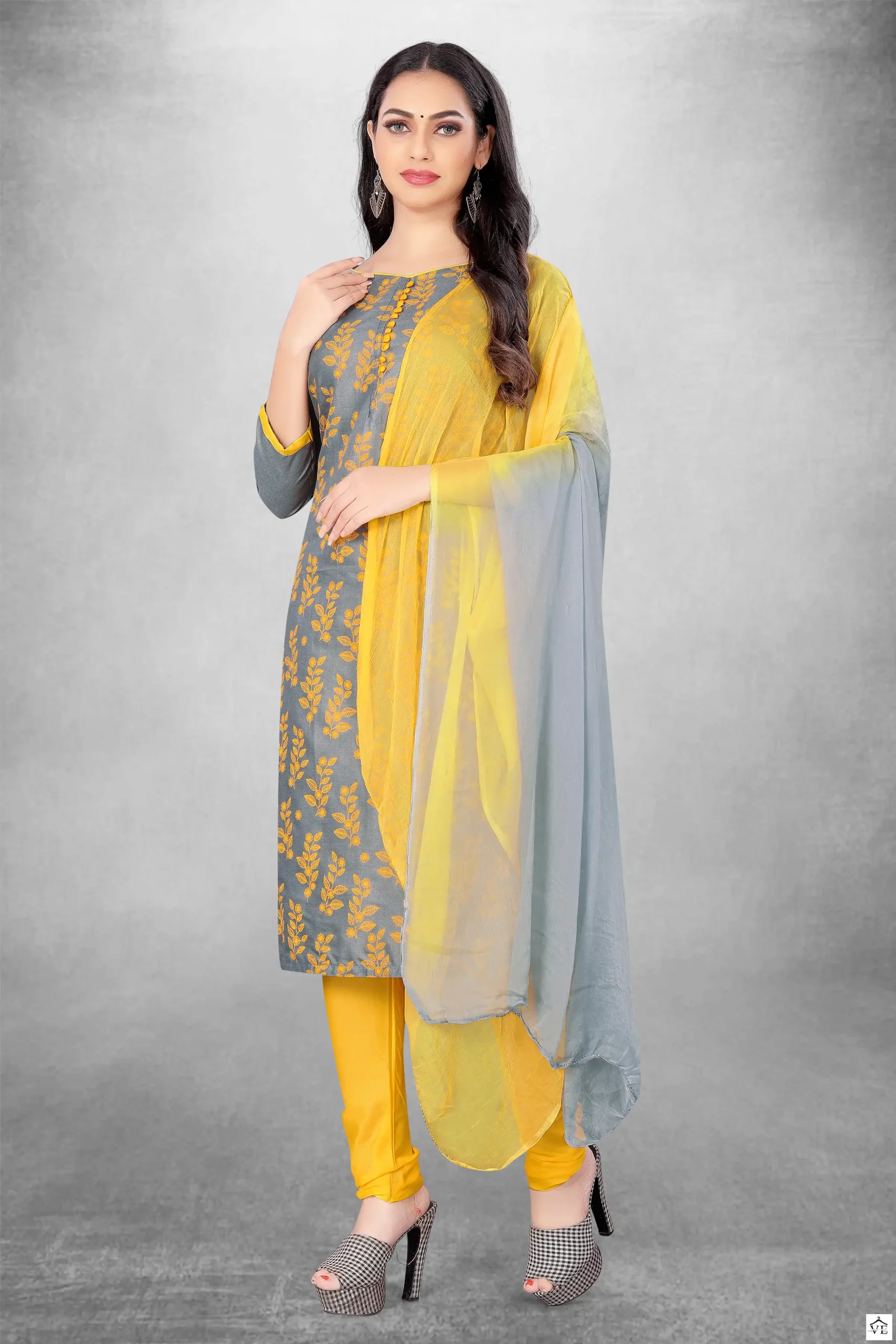 Vardan Ethnic Non Catalog 50009 Slub Cotton Wholesale Salwar Suits Catalog — Wholesale Salwar Suits, MPA wholesale from Surat - Gallery Image 5