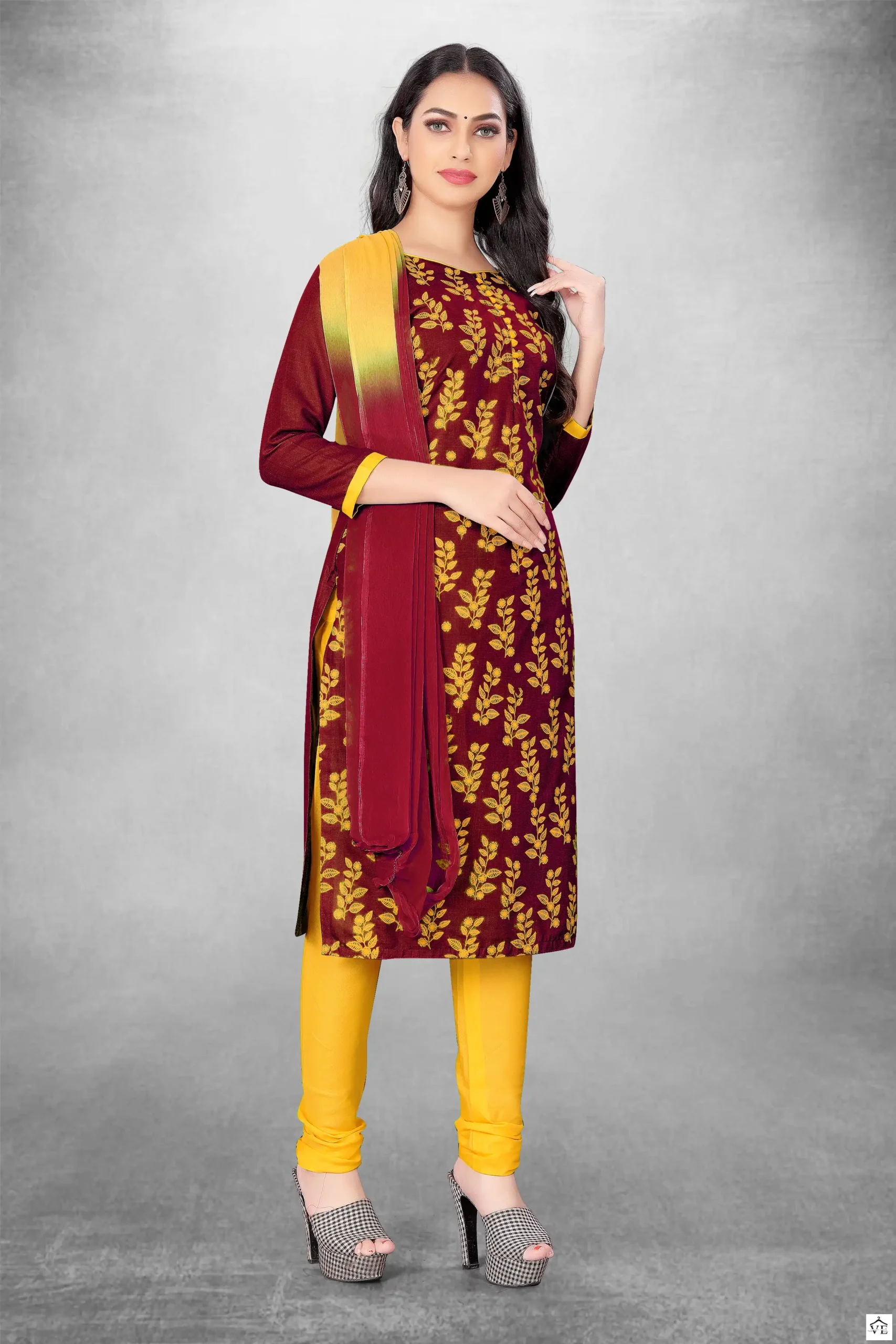 Vardan Ethnic Non Catalog 50009 Slub Cotton Wholesale Salwar Suits Catalog — Wholesale Salwar Suits, MPA wholesale from Surat - Gallery Image 6