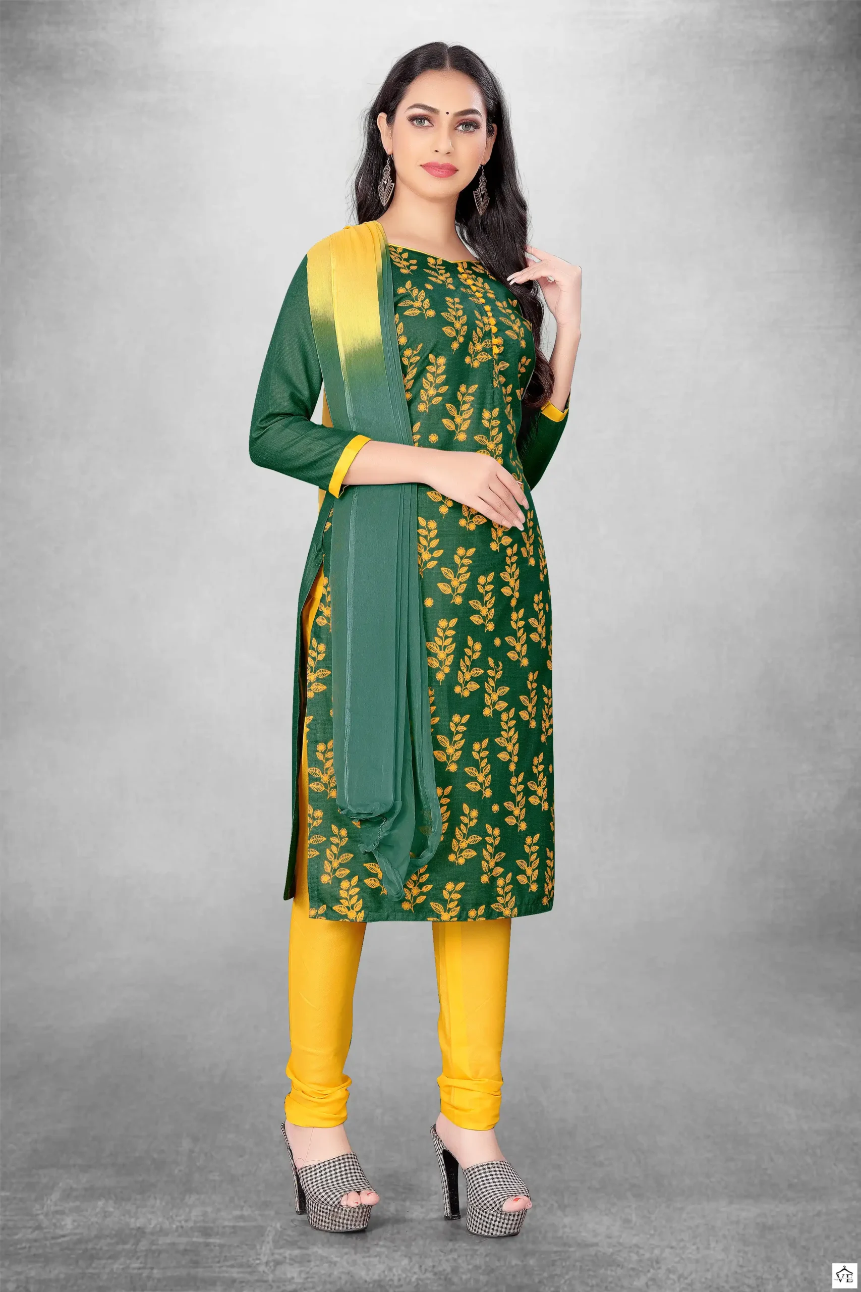 Vardan Ethnic Non Catalog 50009 Slub Cotton Wholesale Salwar Suits Catalog — Wholesale Salwar Suits, MPA wholesale from Surat - Gallery Image 7