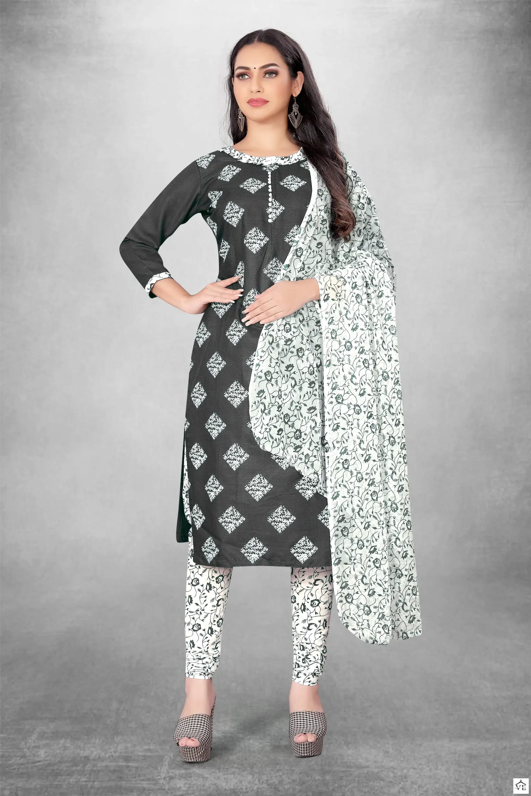 Vardan Ethnic Non Catalog 50010 Slub Cotton Wholesale Salwar Suits Catalog — Wholesale Salwar Suits, MPA wholesale from Surat - Gallery Image 7