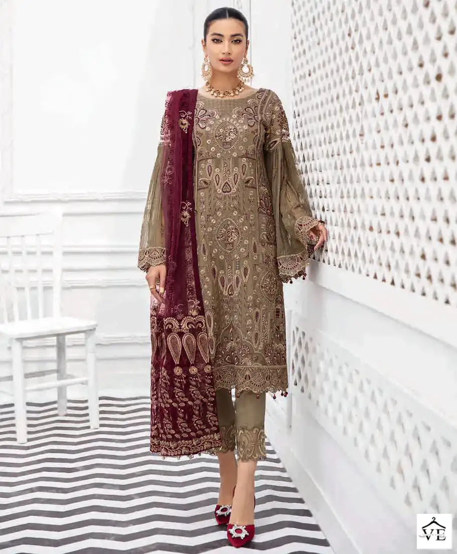 Fepic 90037 Georgette Wholesale Pakistani Salwar Suit Catalog