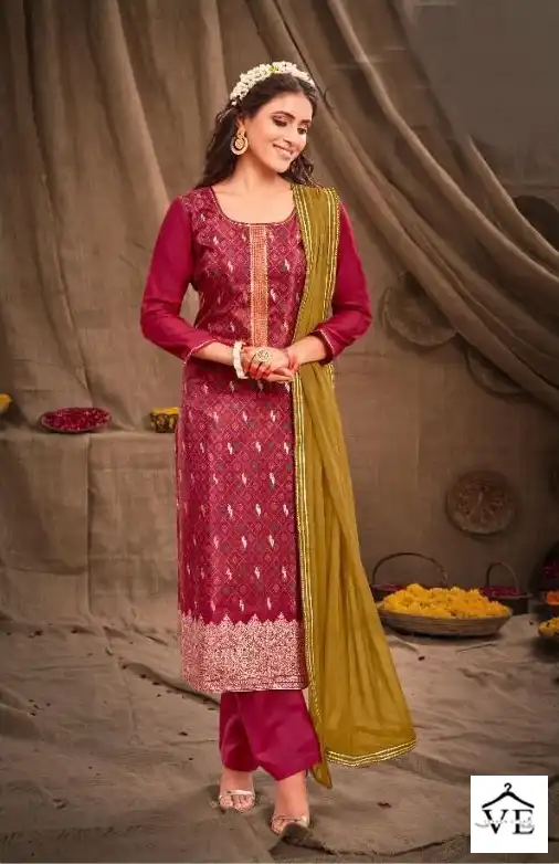 Vardan Ethnic Aachal Muslin Wholesale Designer Salwar Suit Catalog — Wholesale Salwar Suits, MPA wholesale from Surat - Gallery Image 2