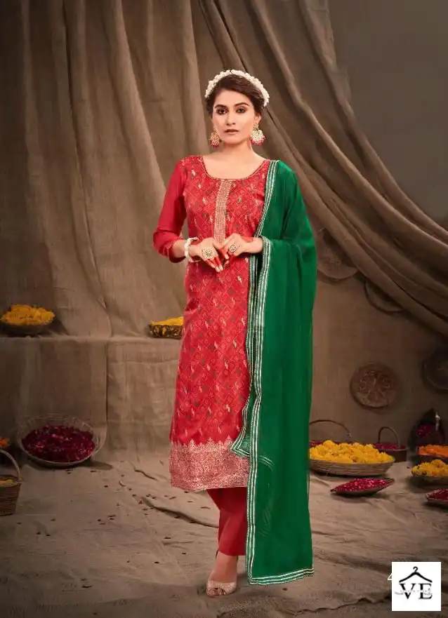 Vardan Ethnic Aachal Muslin Wholesale Designer Salwar Suit Catalog — Wholesale Salwar Suits, MPA wholesale from Surat - Gallery Image 4